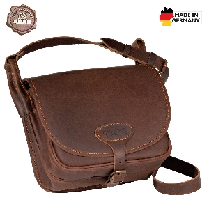 Sacs de chasse pour le territoire de chasse et l’équipement von AKAH AKAH Förstertasche aus Pull-up Leder 60131001