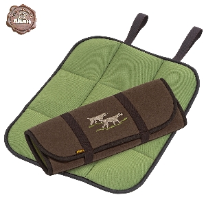 Coussins de siège et chauffants pour affût von AKAH AKAH Coussin de siège pliable avec broderie de chien de chasse 60200001