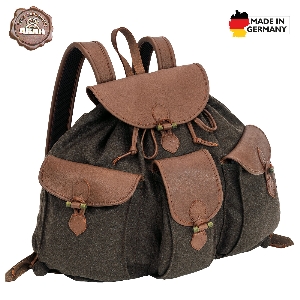 Sacs à dos pour la chasse et l’outdoor von AKAH AKAH Rucksack Loden de Luxe mit Elch-Leder 61314001