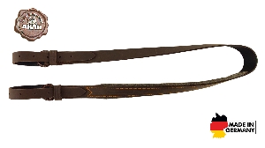 Bretelle de fusil pour la chasse et le sport von AKAH AKAH Gewehrriemen Pull-up Leder mit Wollfilz 67272000