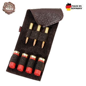 Étuis à cartouches et ceintures porte-cartouches von AKAH AKAH Patronenetui aus Büffel-Leder 67966107