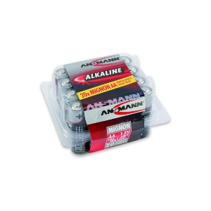 Lampes pour Revier et extérieur von AKAH ANSMANN RED Alkaline 1,5V Mignon AA 20er Box 69286000