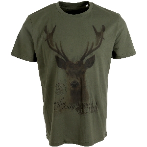 AKAH Chemises et T-shirts pour l’extérieur von AKAH ALMTRACHT T-shirt Mon cœur bat à tout rompre, vert 83811004