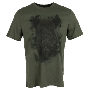 ALMTRACHT T-shirt sanglier, olive