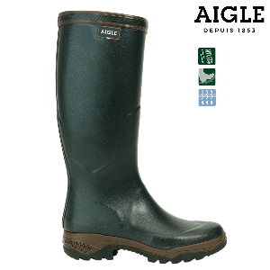AKAH Bottes en caoutchouc pour territoire et outdoor von AKAH AIGLE PARCOURS® 2 Jersey grün 86540046