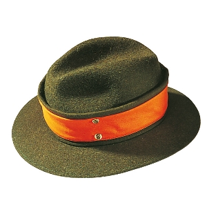 Chapeaux, bonnets et casquettes von AKAH Chapeau de chasse avec bandeau de signalisation réversible 87260056
