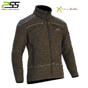 PSS X-treme Arctic cardigan en fibre vert/mélange
