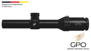 Lunettes de visée pour la chasse et le sport von AKAH GPO SPECTRA™ 6x 1-6x24i Zielfernrohr 51021117
