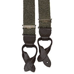 Accessoires pour la chasse et l’extérieur von AKAH Hosenträger Jacquard mit Lederrollschlaufen 87649000