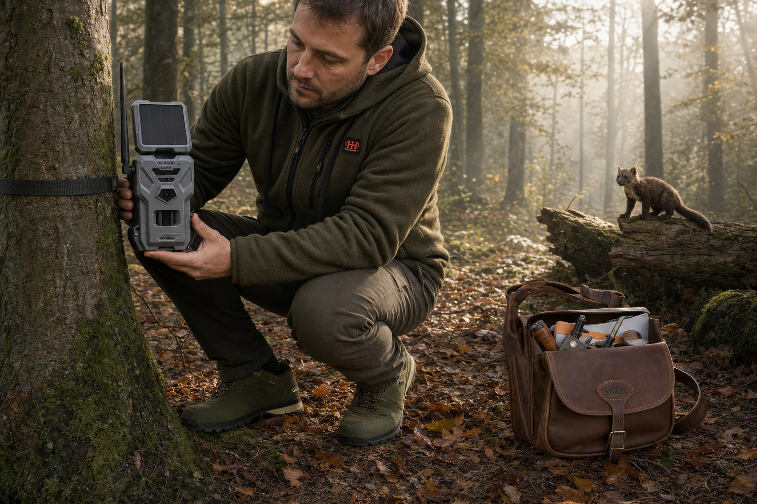 Test de caméra en lisière d’automne